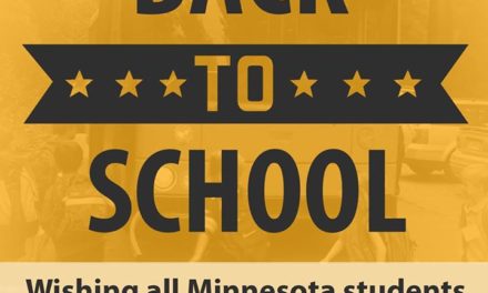 The big day is here for most students and teachers in Minnesota. Wishing you all…