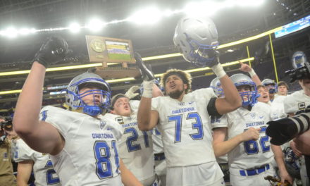THE DOGS DID IT! Huskies capture Class 5A state championship with 63-26 victory over Elk River