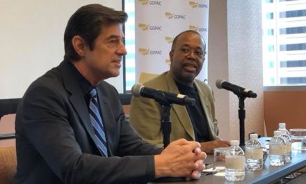 Attending GOPAC Emerging Leader Conference in Chicago. With Bob Sellers and Jul…