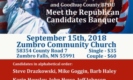 Meet the Republican Candidates Banquet – Sept. 15th