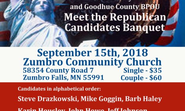 Meet the Republican Candidates Banquet – Sept. 15th