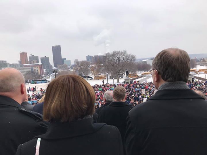 Was a wonderful turnout for the MCCL ( Minnesota Concerend Citizens for Life ) w…