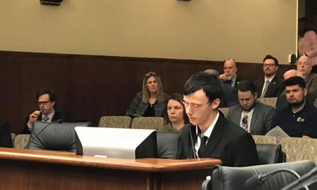 MICC graduate Michael Fuell did a wonderful job testifying this afternoon. I was…