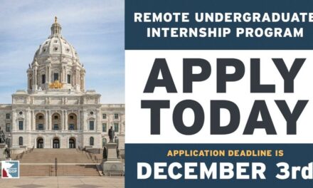 If you know of someone who may be interested, please encourage them to apply!
DE…