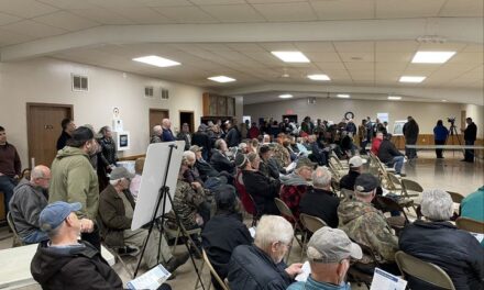 It was a packed house at last night’s Highway 14 open house in Courtland. Great …