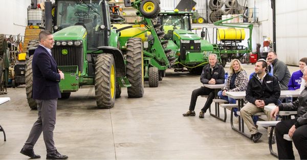 Honored to be at Stransky Farms last week to hear concerns from local farmers an…