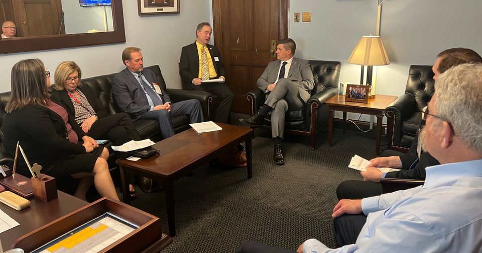Good to meet with members from NRECA this week. We discussed their concerns reg…