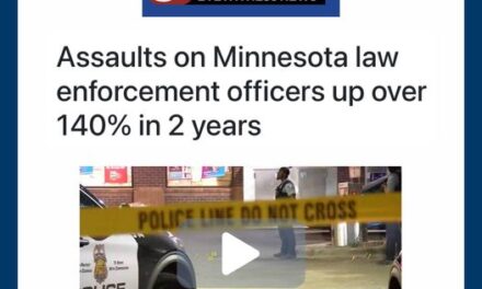 Troubling statistic from KSTP. Thank you so much to all the brave police officer…